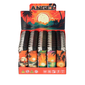 Einweg Piezo Feuerzeug Sunset